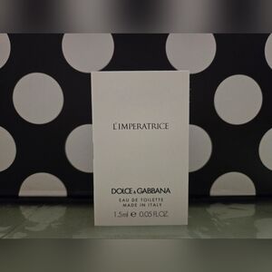 5/$25✨️D&G L'imperatrice EDT SAMPLE✨️